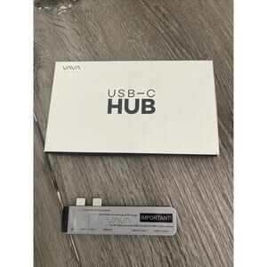 Vava VA-UC019 5-Port USB Type-C Hub for MacBook Pro Air 100W